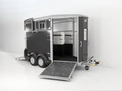 Ifor Williams Pferdeanhänger HB511|anthrazit|Frontausstieg-Neu
