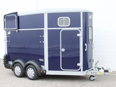Ifor Williams Pferdeanhänger HB511|Sattelkammer|blau|-Neu