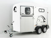 Cheval Liberte Pferdeanhänger Touring Country|Sattelkammer|Frontausstieg|weiß-Neu