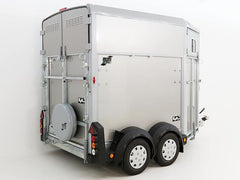 Ifor Williams Pferdeanhänger HB506|Frontausstieg|Klappenkombi|silber-Neu