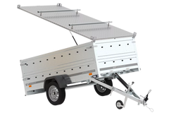 Anhänger Garden Trailer 264 KIPP mit Bordwandaufsatz und Aludeckel-Neu