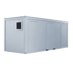 Bloc sanitaire 20 pieds (4 WC, 2 urinoirs, 1 WC PMR, 3 lavabos)