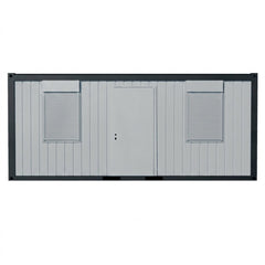Bureau modulaire 20 pieds (1 porte, 2 fenêtres, isolation LV)