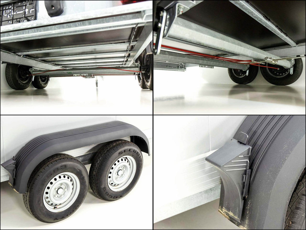 Unsinn Kofferanhänger UKK 175x426cm Höhe:210, 3,0t|silber-Neu