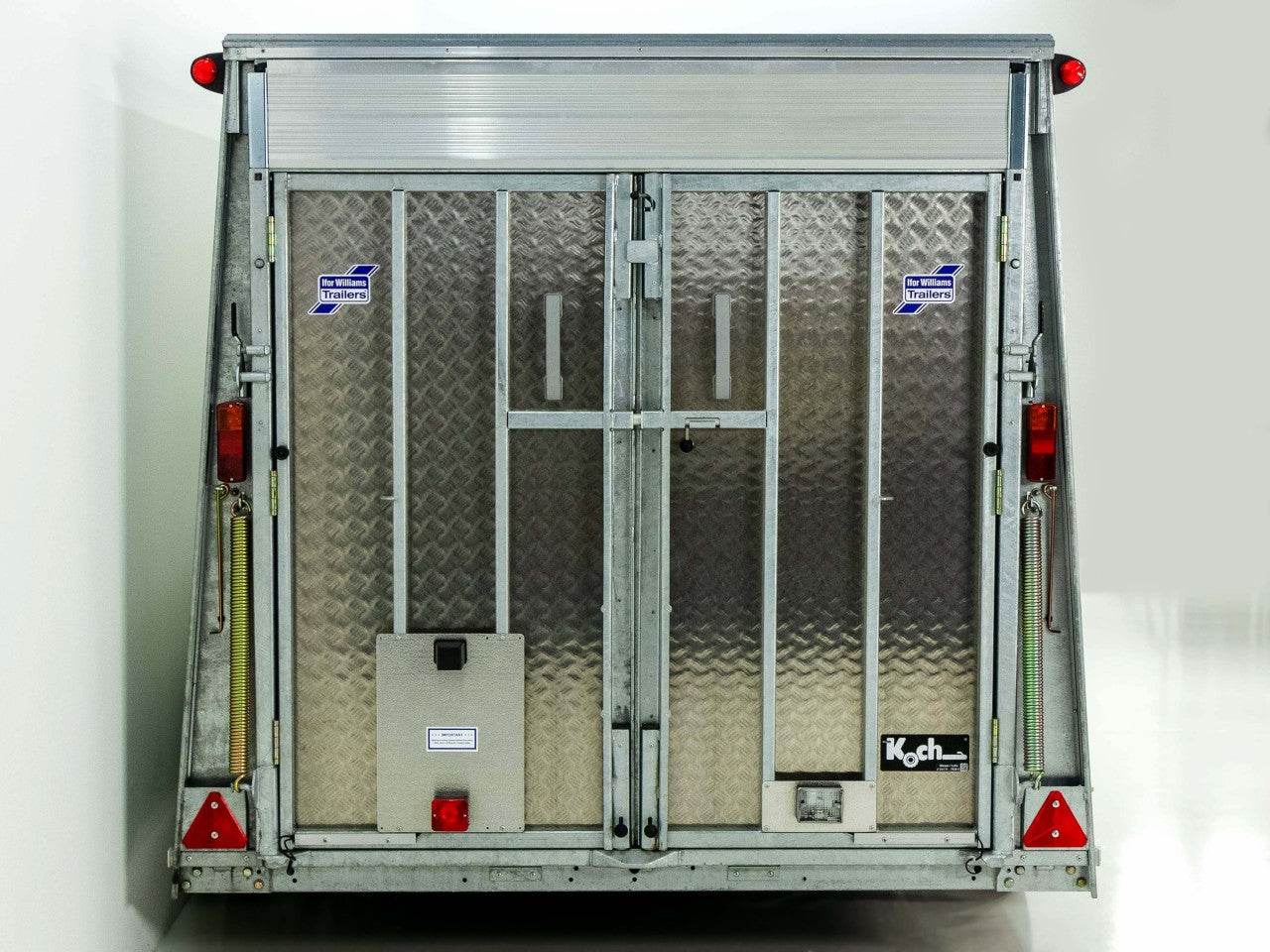 Ifor Williams Kofferanhänger BV 126G 173x360cm H:214cm 3,5t|Klappenkombi|-Neu