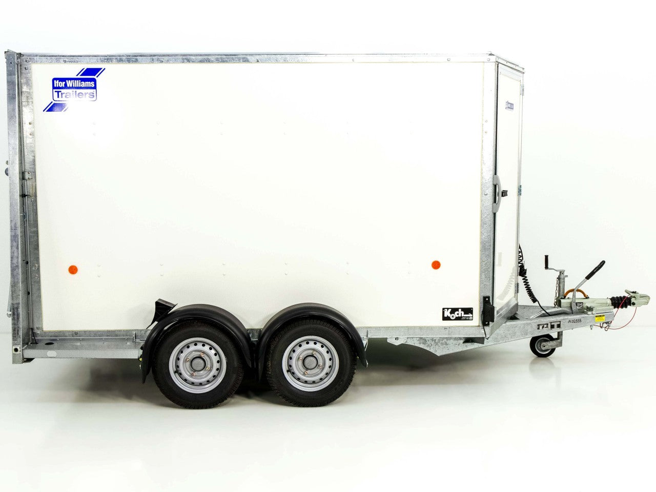 Ifor Williams Kofferanhänger BV 125 147x360cm H:183cm 2,7t Klappenkombi-Neu