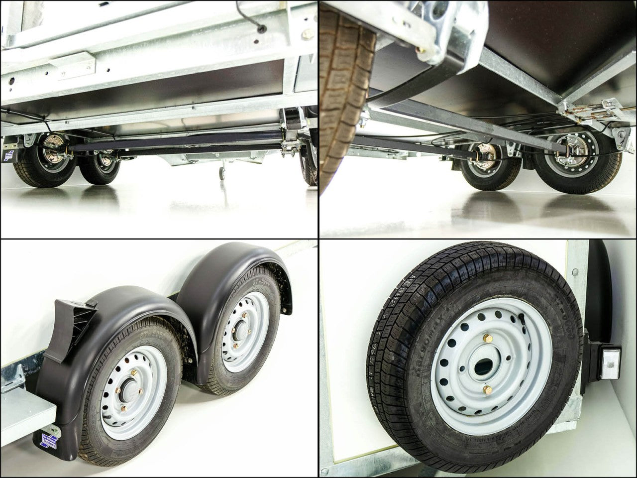 Ifor Williams Kofferanhänger BV 125 147x360cm H:183cm 2,7t Klappenkombi-Neu