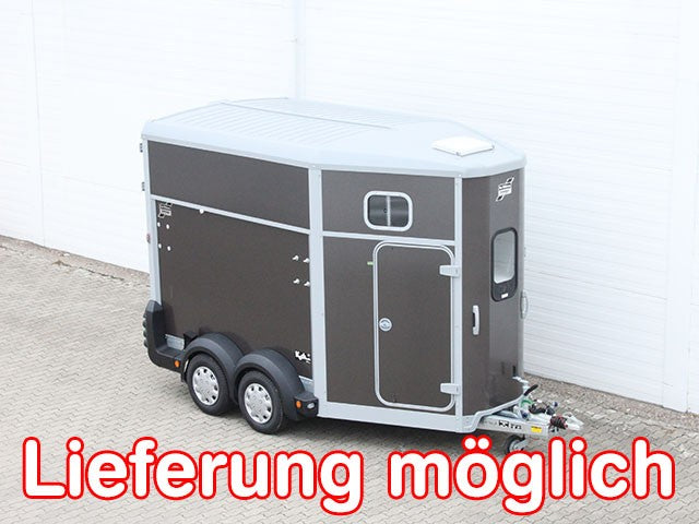 Ifor Williams Pferdeanhänger HB511|Sattelkammer|anthrazit-Neu