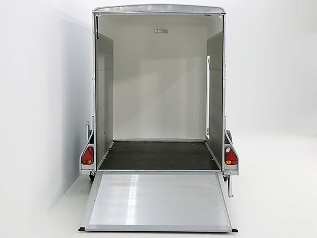 Debon Kofferanhänger C300 148x295cm H:190cm 1,3t|Alu|Polybug|Tür|schwarz-Neu