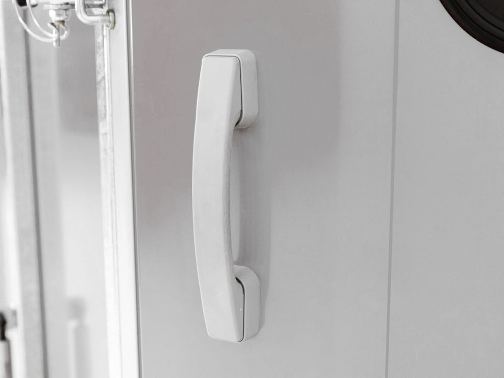 Ifor Williams Pferdeanhänger HB511|Heckklappen-Türkombination|silber-Neu