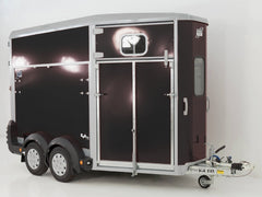 Ifor Williams Pferdeanhänger HB511|schwarz|Frontausstieg-Neu