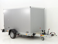 Vezeko Koffer-Absenkanhänger 157x268cm Höhe:164cm 1,5t|silber-Neu