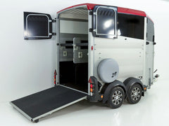 Ifor Williams Pferdeanhänger HBX 511|Frontausstieg|neues Modell|rot-Neu