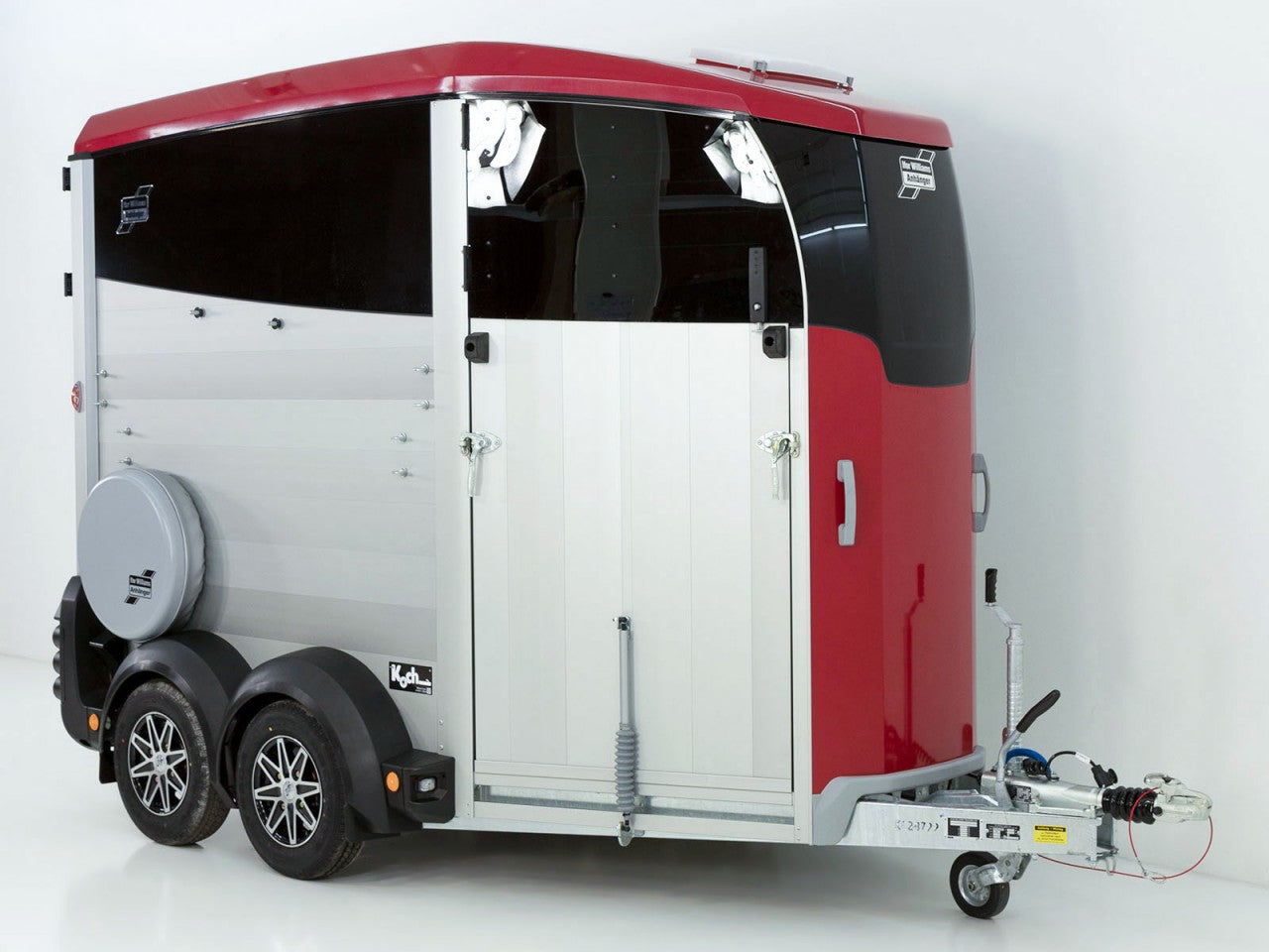 Ifor Williams Pferdeanhänger HBX 511|Frontausstieg|neues Modell|rot-Neu