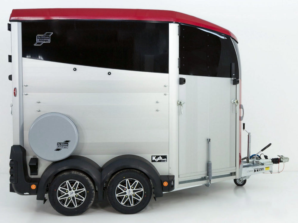 Ifor Williams Pferdeanhänger HBX 511|Frontausstieg|neues Modell|rot-Neu