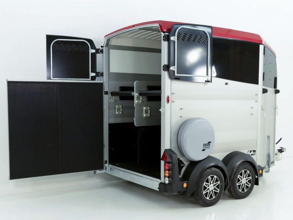 Ifor Williams Pferdeanhänger HBX 511|Frontausstieg|neues Modell|rot-Neu