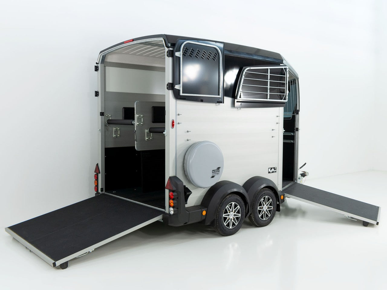 Ifor Williams Pferdeanhänger HBX 511|Frontausstieg|neues Modell|schwarz-Neu
