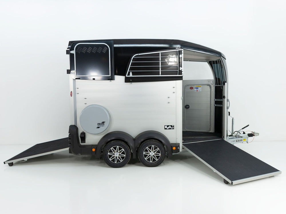 Ifor Williams Pferdeanhänger HBX 511|Frontausstieg|neues Modell|schwarz-Neu