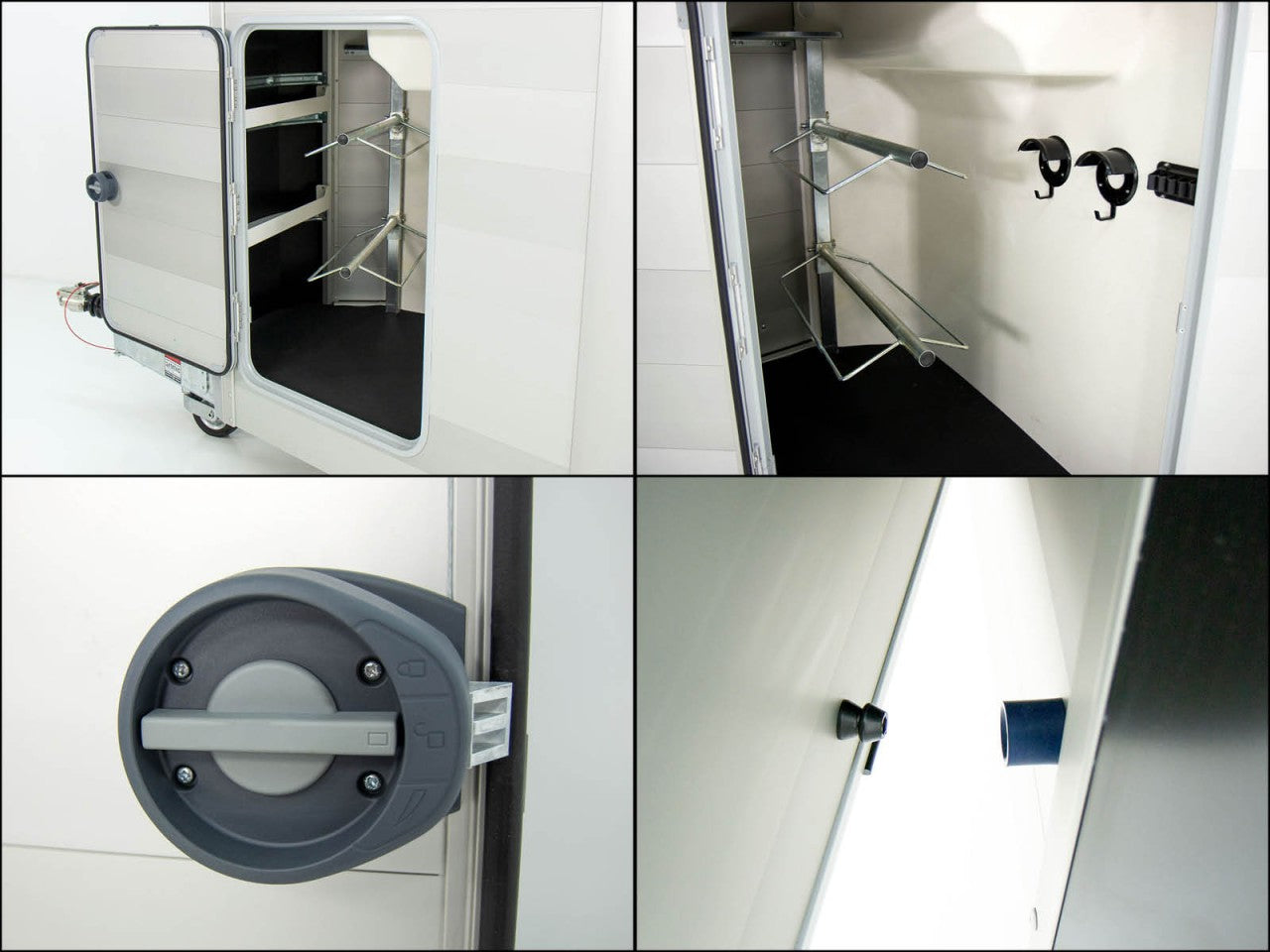 Ifor Williams Pferdeanhänger HBX 511|Sattelkammer|neues Modell|rot-Neu