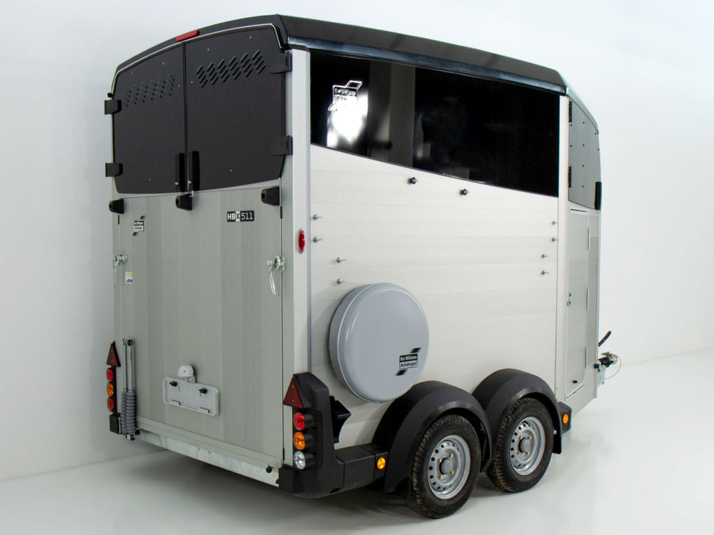 Ifor Williams Pferdeanhänger HBX 511|Sattelkammer|neues Modell|schwarz-Neu
