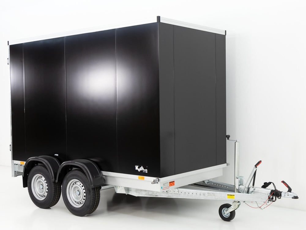 Vezeko Kofferanhänger 152x305cm Höhe:193cm 2,7t|schwarz-Neu