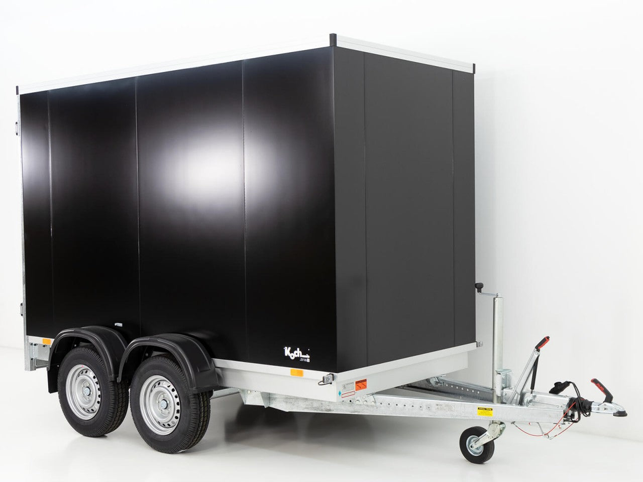 Vezeko Kofferanhänger 152x355cm Höhe:193cm 2,7t|schwarz-Neu