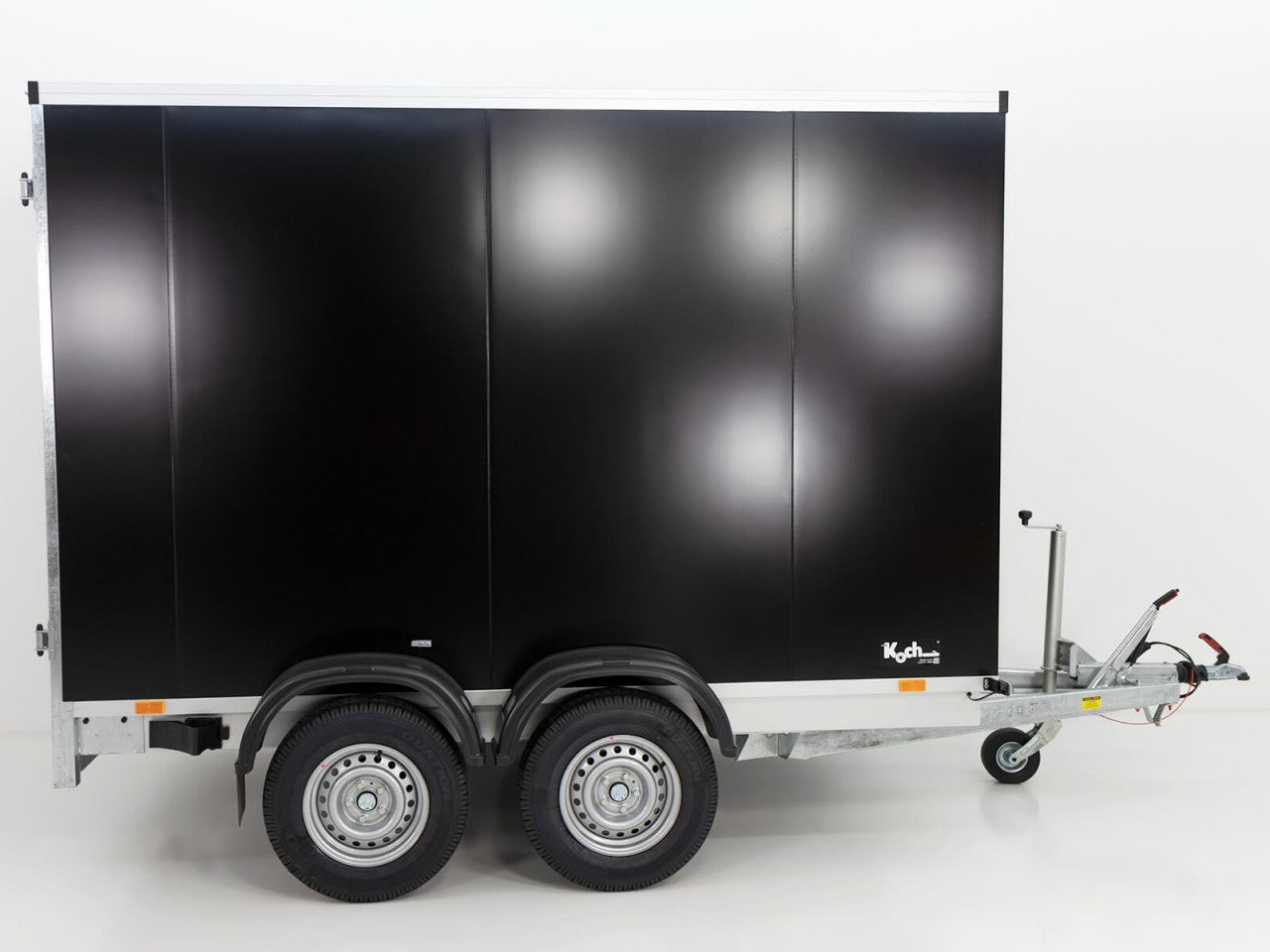 Vezeko Kofferanhänger 152x355cm Höhe:193cm 2,7t|schwarz-Neu