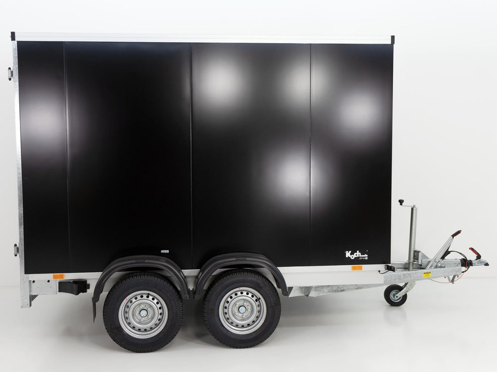 Vezeko Kofferanhänger 152x355cm Höhe:193cm 2,7t|schwarz-Neu