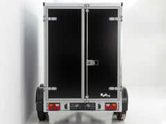 Vezeko Kofferanhänger 152x355cm Höhe:193cm 2,7t|schwarz-Neu