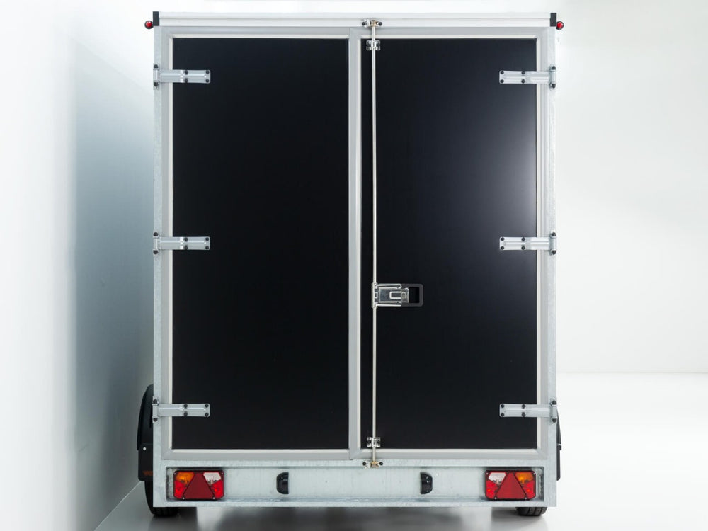 Vezeko Kofferanhänger 184x355cm Höhe:205cm 2,7t|schwarz-Neu