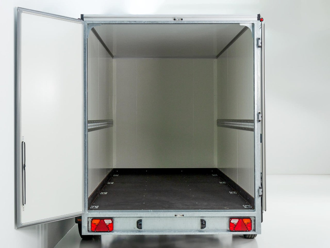 Vezeko Kofferanhänger 184x355cm Höhe:205cm 2,7t|schwarz-Neu