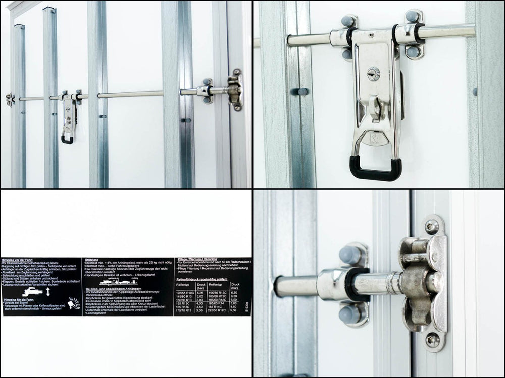 Unsinn Kofferanhänger UKU 157x305cm Höhe:194cm 1,4t|Rampe-Neu