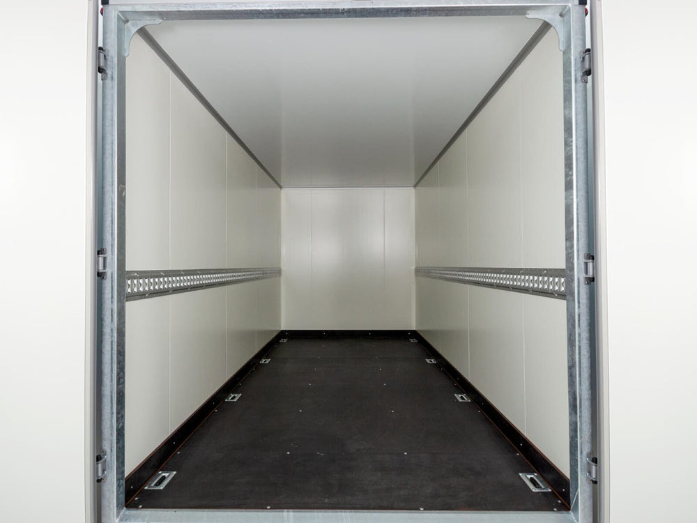 Vezeko Kofferanhänger 204x405cm Höhe:205cm 2,7t|schwarz-Neu