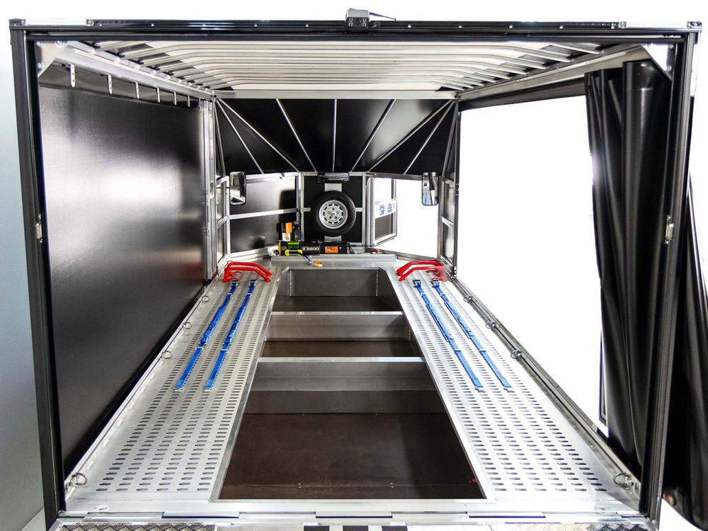 Moetefindt Autotransportanhänger Plane FTP235 235×550 3,5t H:180cm|Rückfahrlicht|Rückfahrkamera|-Neu