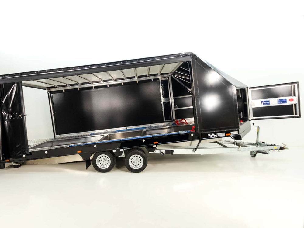 Moetefindt Autotransportanhänger Plane FTP235 235×550 3,5t H:180cm|Rückfahrlicht|Rückfahrkamera|-Neu