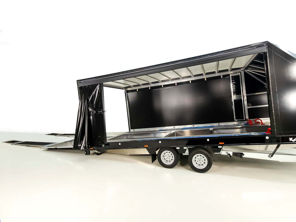 Moetefindt Autotransportanhänger Plane FTP235 235×550 3,5t H:180cm|Rückfahrlicht|Rückfahrkamera|-Neu