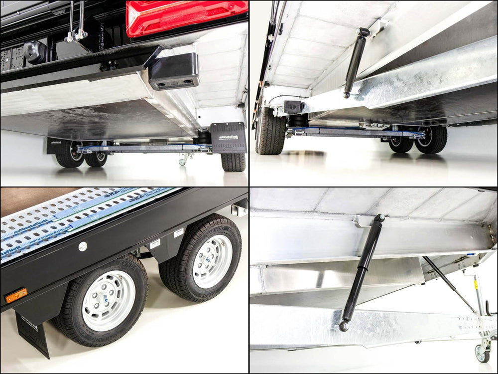 Moetefindt Autotransportanhänger Plane FTP235 235x550cm 3,5t Höhe:180cm-Neu