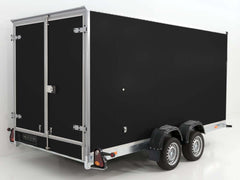 Vezeko Koffer-Absenkanhänger 167x400cm Höhe:210cm 3,5t|schwarz-Neu