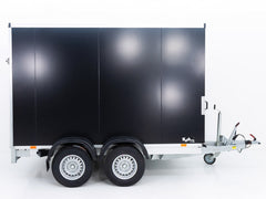 Vezeko Kofferanhänger 184x305cm Höhe:205cm 2,7t|Rampe|schwarz-Neu