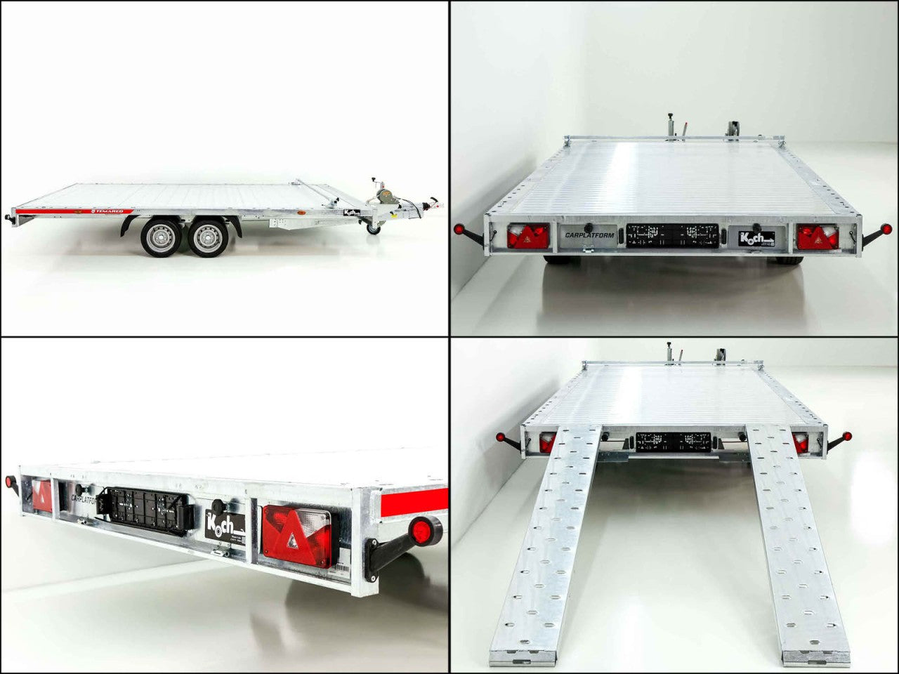 Temared Autotrailer CARLU 5121-Aluboden 210x510cm 3,5t-Neu