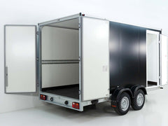 Vezeko Kofferanhänger 204x405cm Höhe:205cm 2,7t | Tür | schwarz-Neu