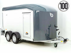 Debon Kofferanhänger Roadster C700 179×378 Höhe:201cm 2,6t|Alu|Polybug|Tür|grau-Neu