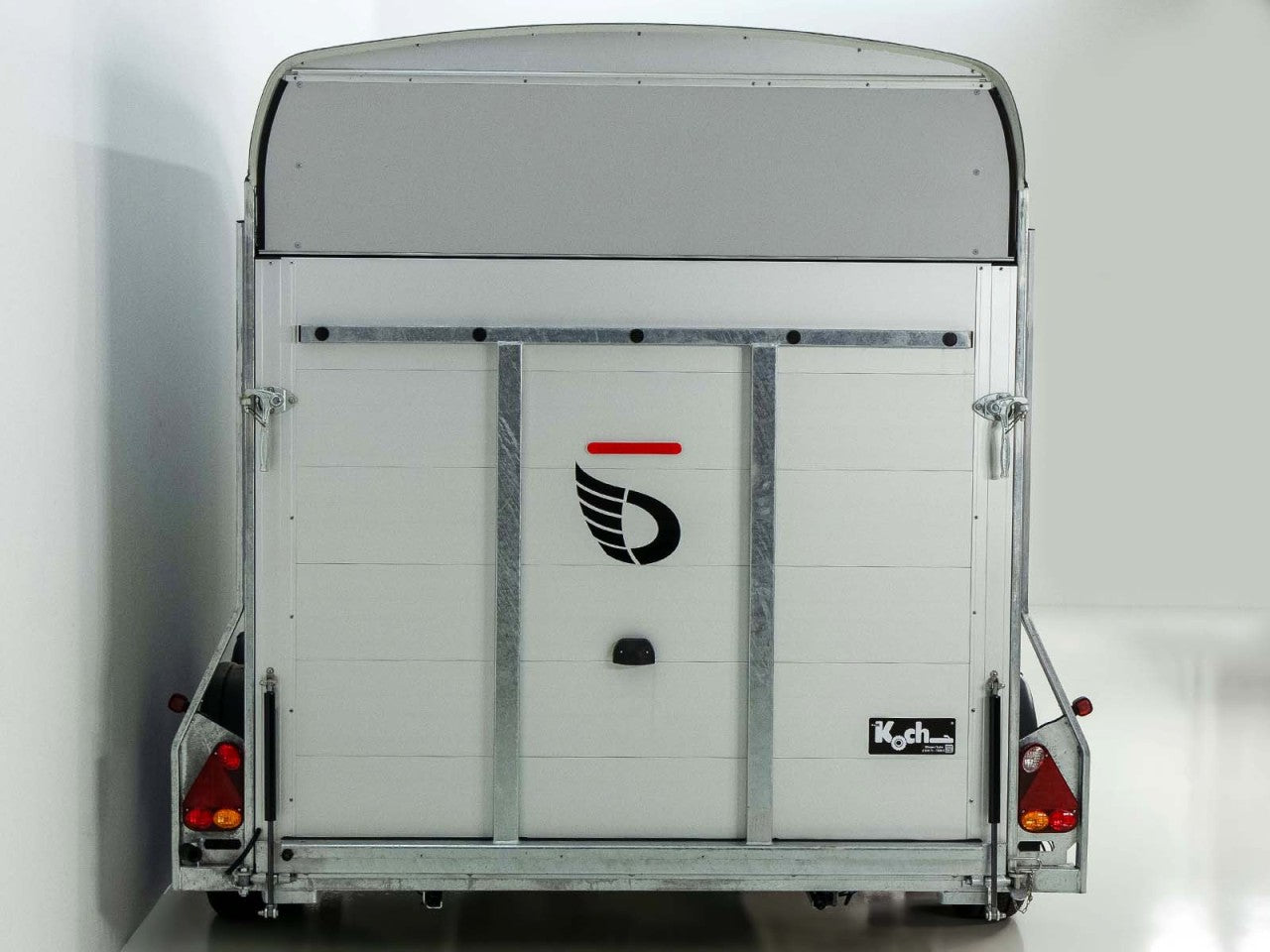 Debon Kofferanhänger Roadster C700 179×378 Höhe:201cm 2,6t|Alu|Polybug|Tür|grau-Neu