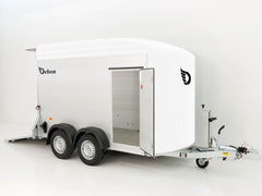 Debon Kofferanhänger C500 164x300cm H:200cm 2,6t|Alu|Polybug|Tür-Neu