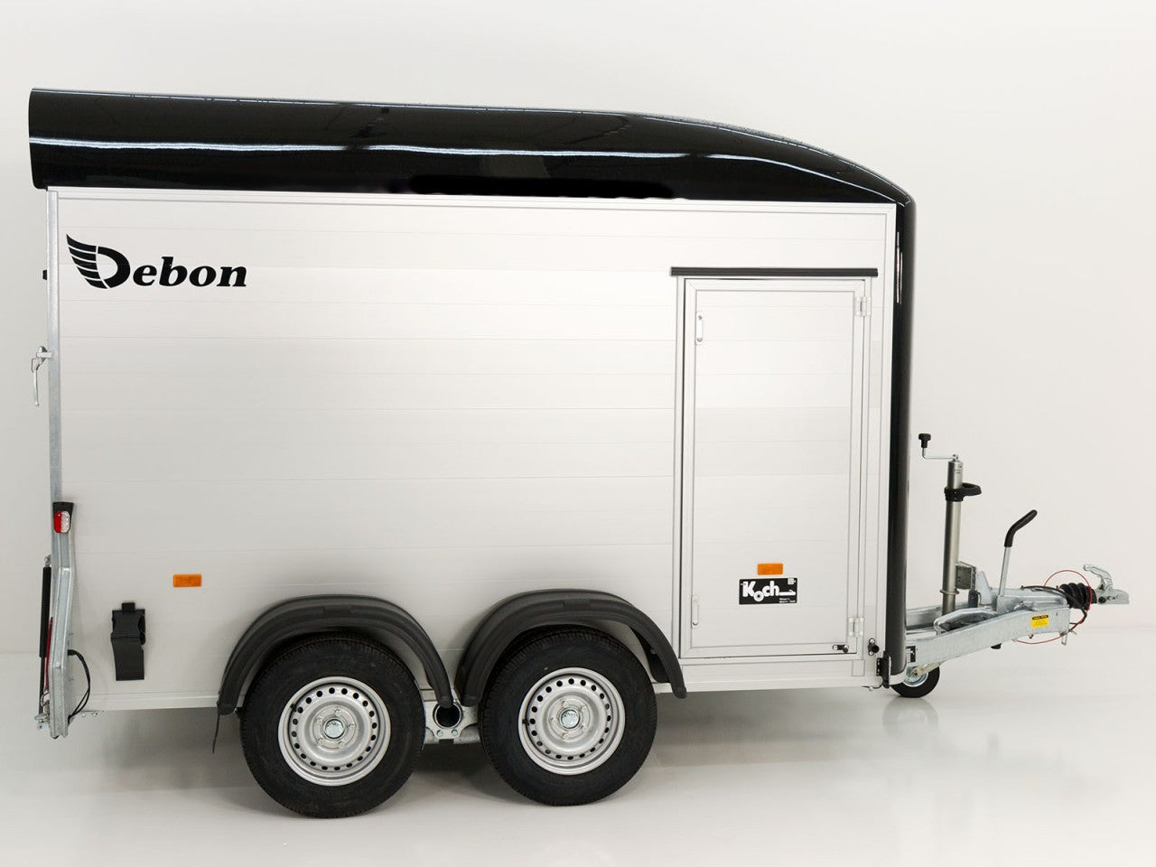 Debon Kofferanhänger C500 164x300cm H:200cm 2,6t|Alu|Polybug|Tür-Neu