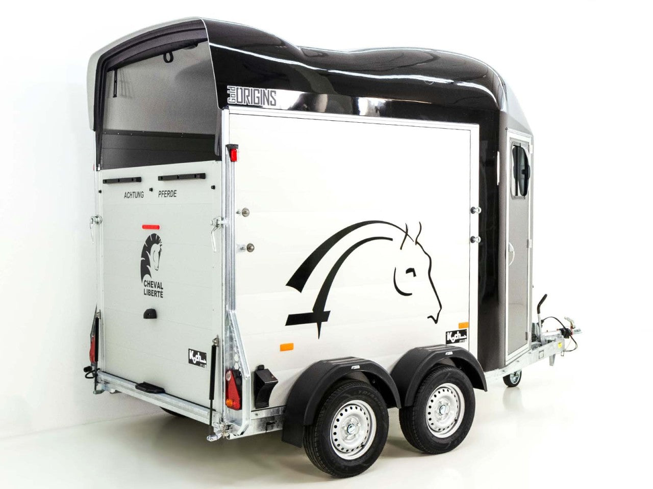 Cheval Liberte Pferdeanhänger GOLD Origins|schwarz-Neu