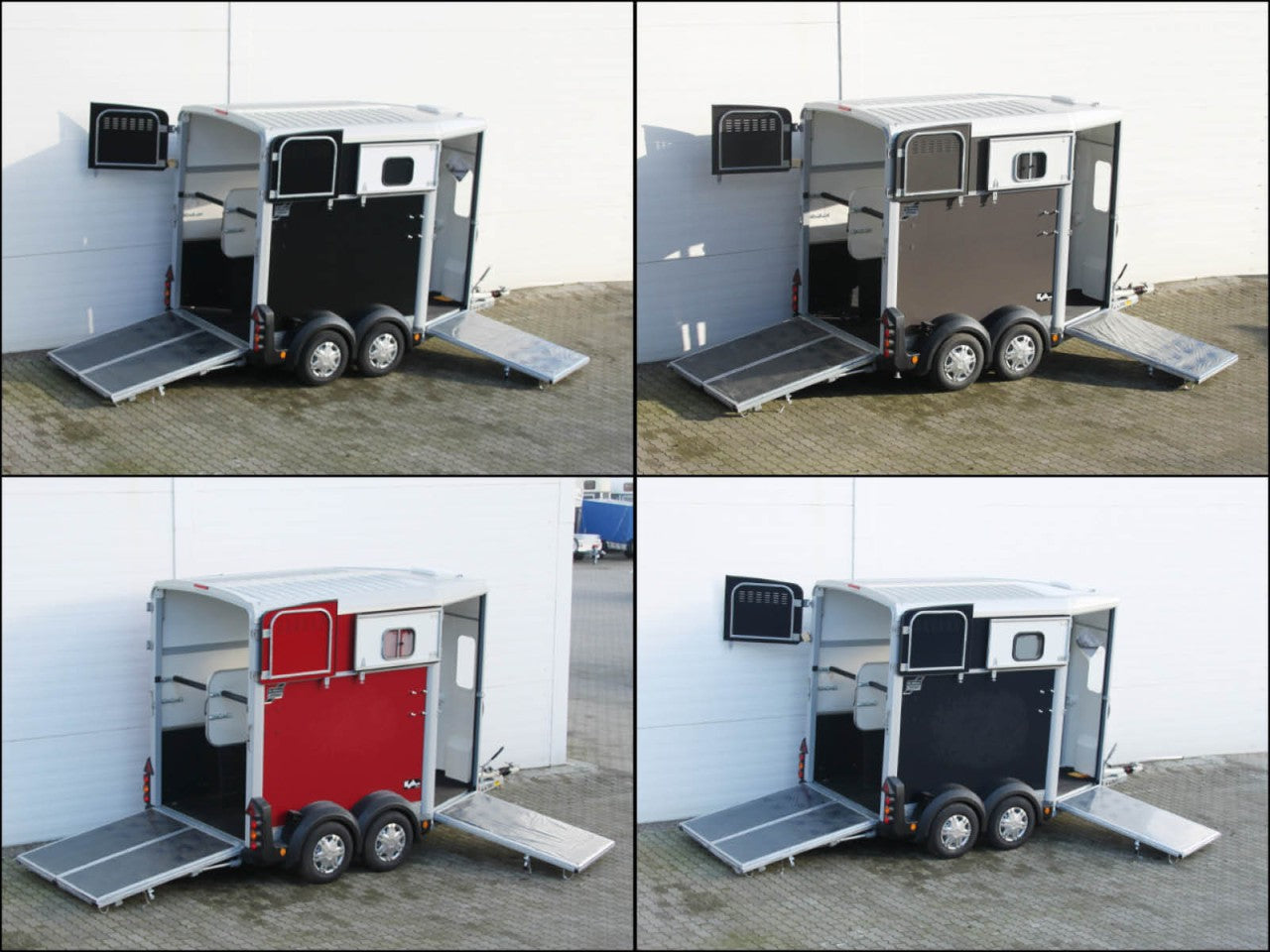 Ifor Williams Pferdeanhänger HB506|Frontausstieg|Klappenkombi-Neu
