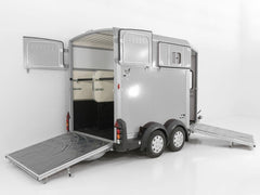 Ifor Williams Pferdeanhänger HB511|silber|Frontausstieg-Neu