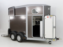 Ifor Williams Pferdeanhänger HB506|Sattelkammer|anthrazit-Neu