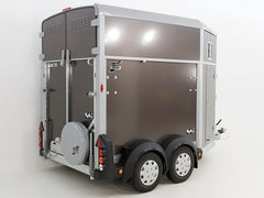 Ifor Williams Pferdeanhänger HB506|Sattelkammer|anthrazit-Neu